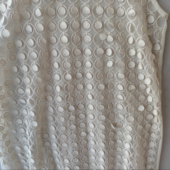 Zara tee shirt collection sheer dress cream medium - Picture 3 of 10
